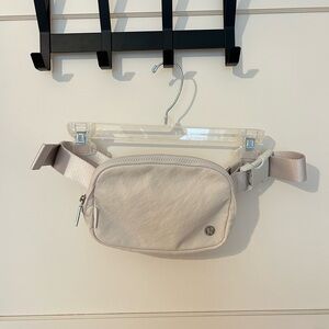 Rare Lululemon white opal belt bag